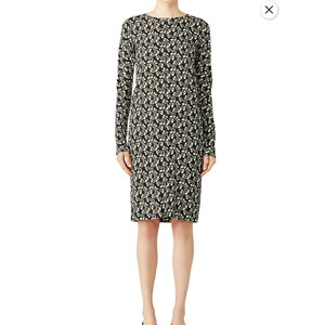 MARNI Floral Print Long Sleeve Dress Size 38 - $1250 MSRP